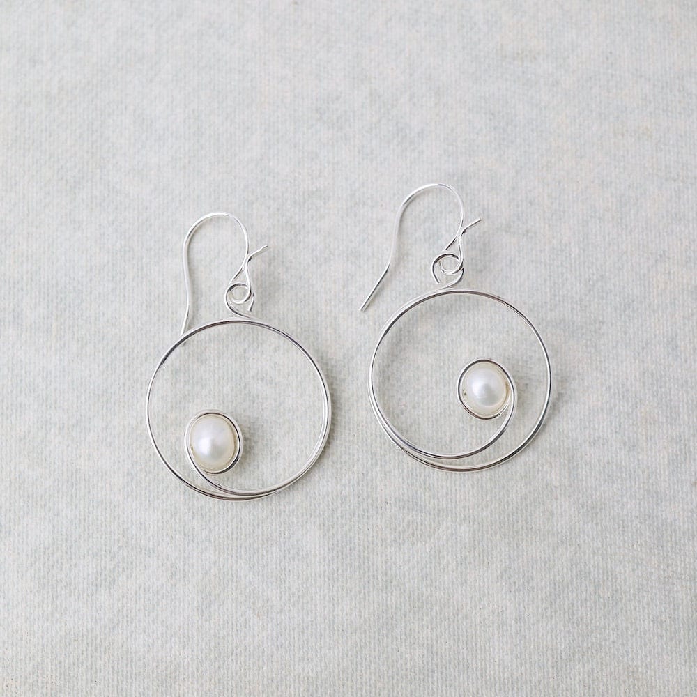 
                      
                        EAR Sailing Pearl Earrings Sterling Silver
                      
                    