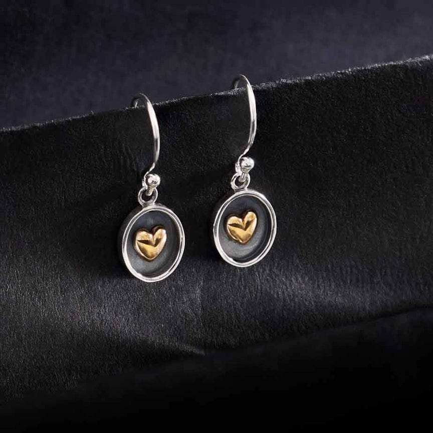 
                      
                        EAR Shadow Box Heart Earrings
                      
                    