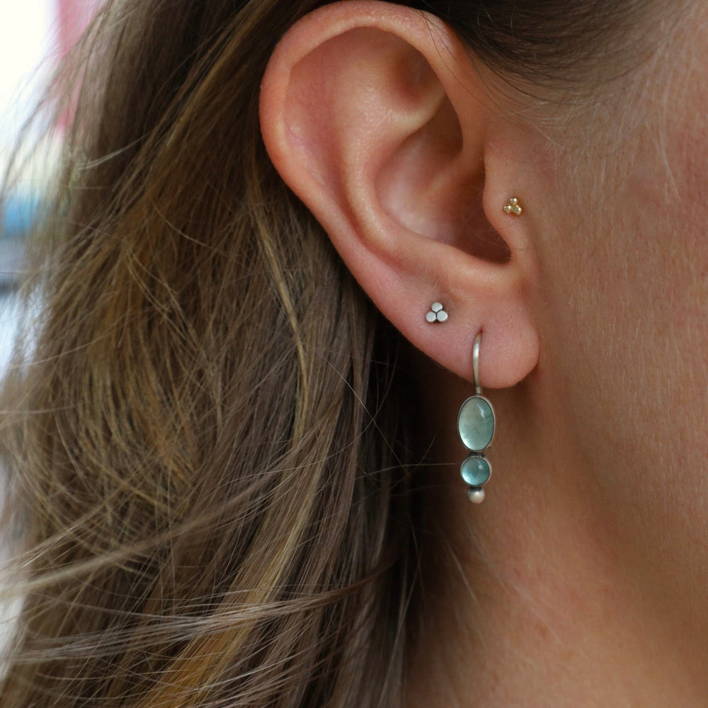 
                      
                        EAR Shiny Apatite Little Oval Drops
                      
                    