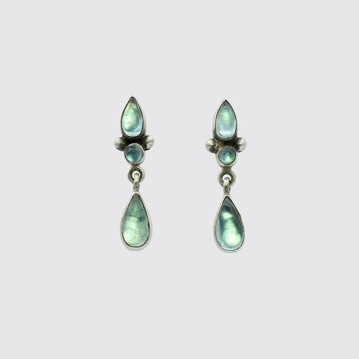 
                      
                        EAR Shiny Lotus Apatite Drop Stud
                      
                    