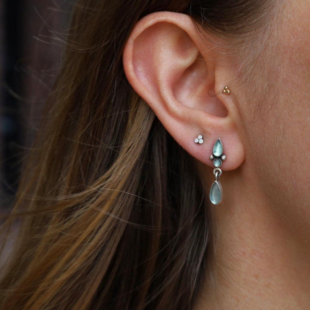 
                      
                        EAR Shiny Lotus Apatite Drop Stud
                      
                    