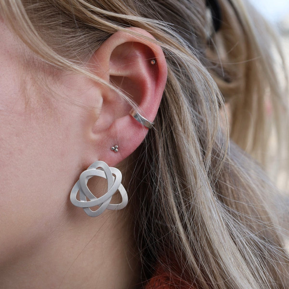 
                      
                        EAR Shuffled Triple Oval Link Post Earrings
                      
                    