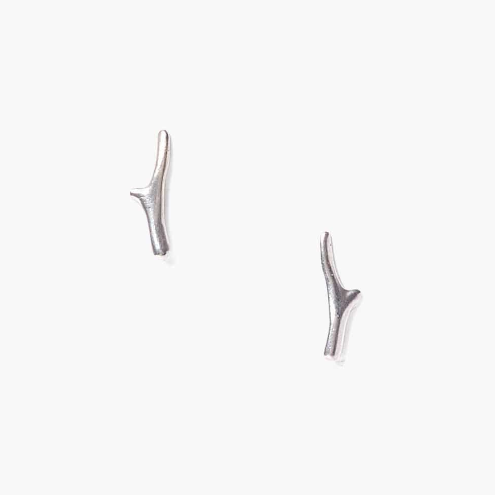 
                      
                        EAR Silver Branch Stud Earrings
                      
                    