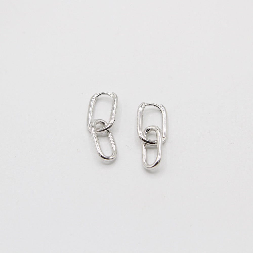 
                      
                        EAR Silver Cable Link Earrings
                      
                    