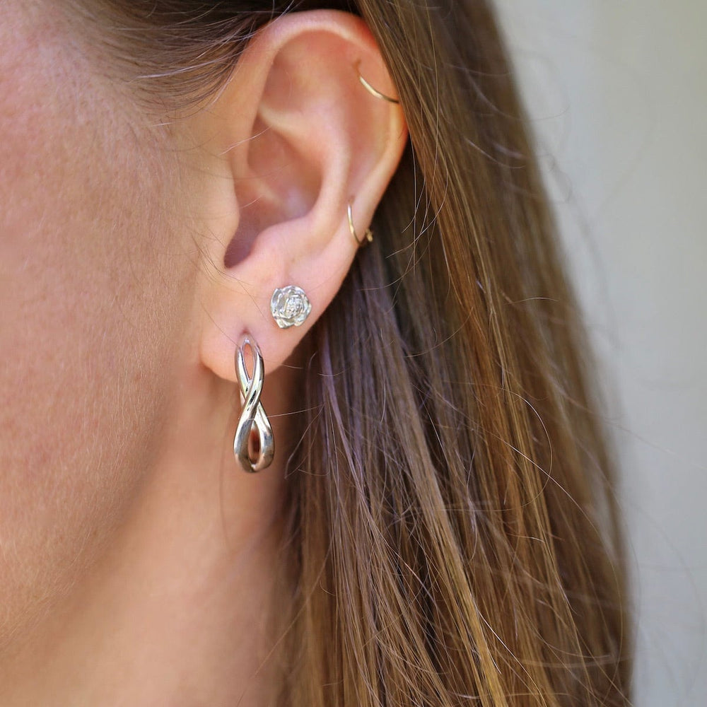 
                      
                        EAR Silver Celine Hoops
                      
                    