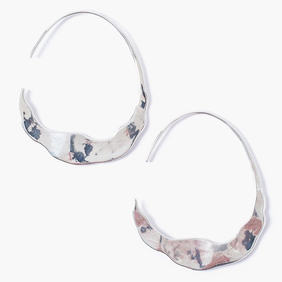 
                      
                        EAR Silver Crescent Moon Hoops
                      
                    