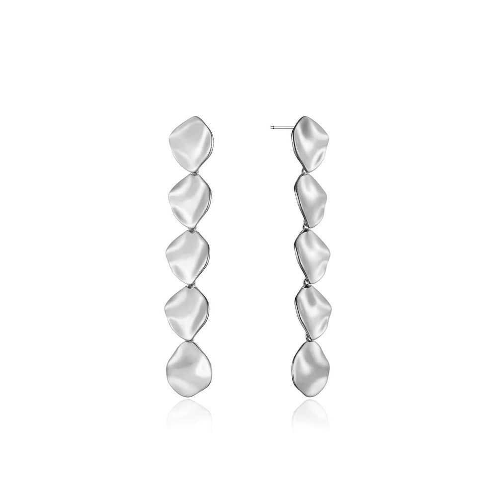 
                      
                        EAR Silver Crush Multiple Discs Drop Earrings
                      
                    