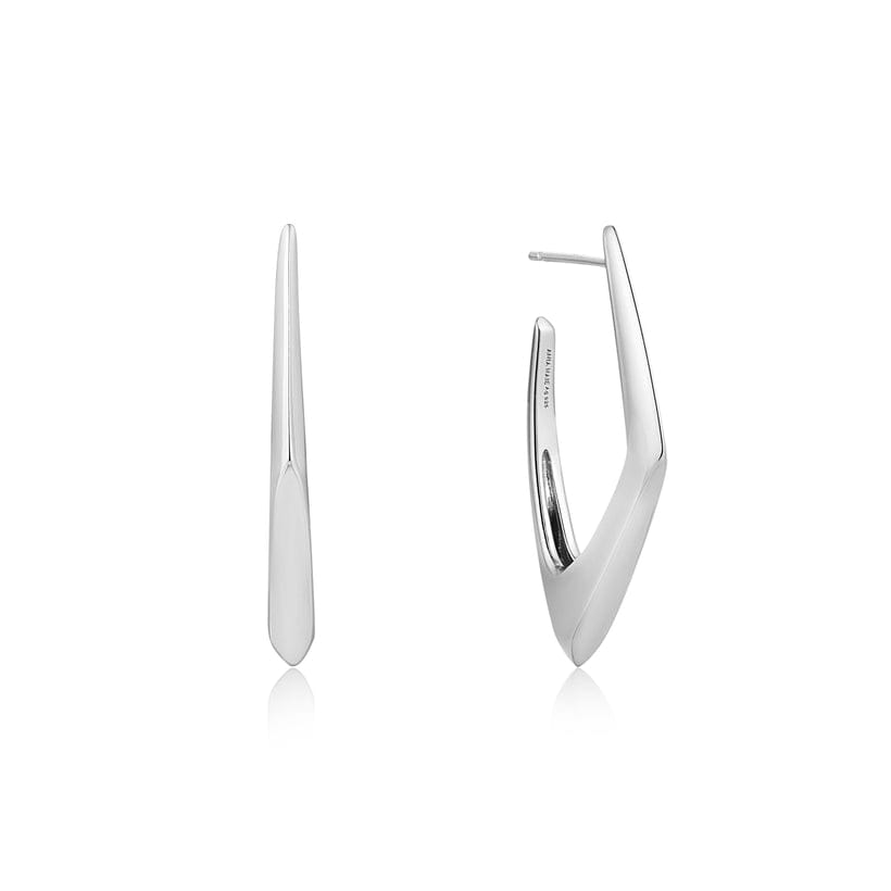 
                      
                        EAR Silver Geometric Hoop Earrings
                      
                    