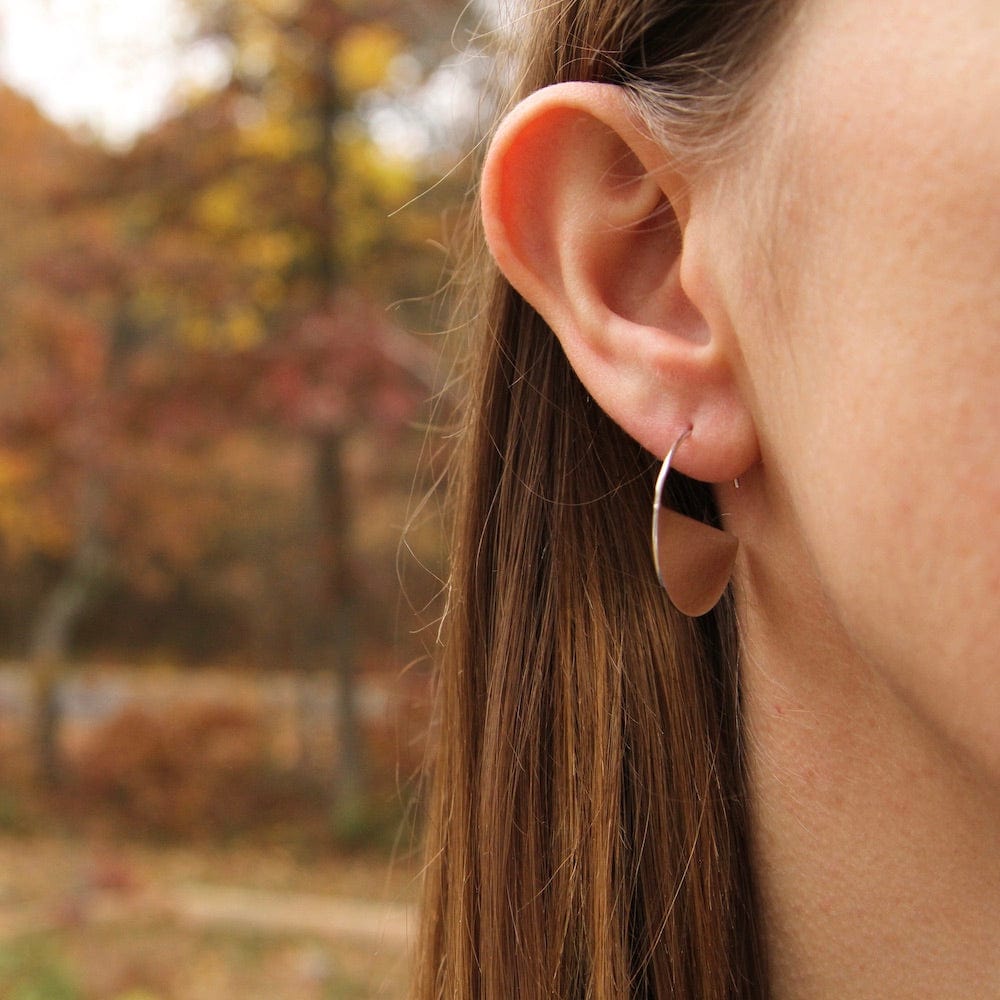 
                      
                        EAR Silver Geometry Hoop Earrings
                      
                    