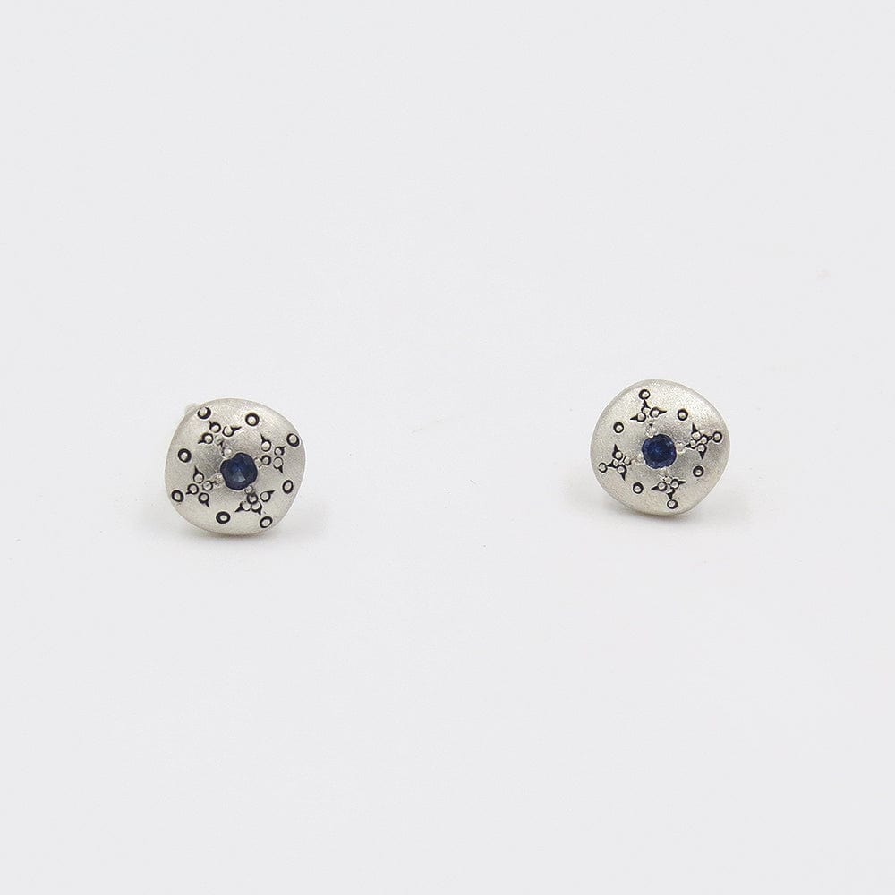 
                      
                        EAR Silver Lights Stud Earrings in Sapphire
                      
                    