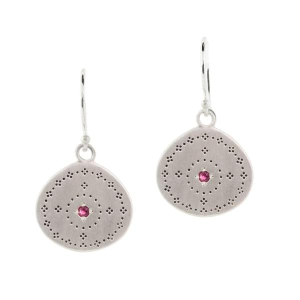 
                      
                        EAR Silver Nostalgia Earrings in Ruby
                      
                    