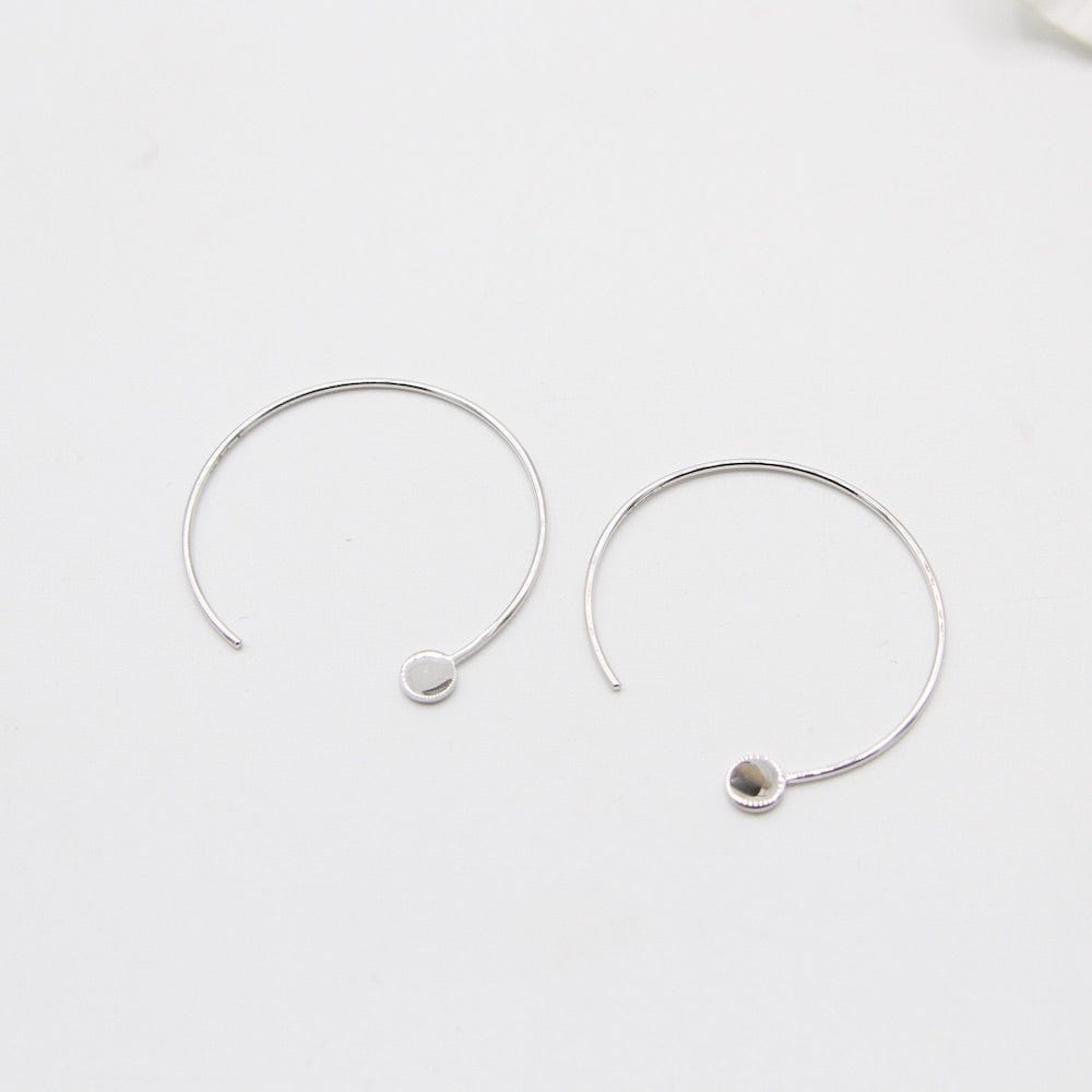 
                      
                        EAR Silver Open Hoop Earrings
                      
                    