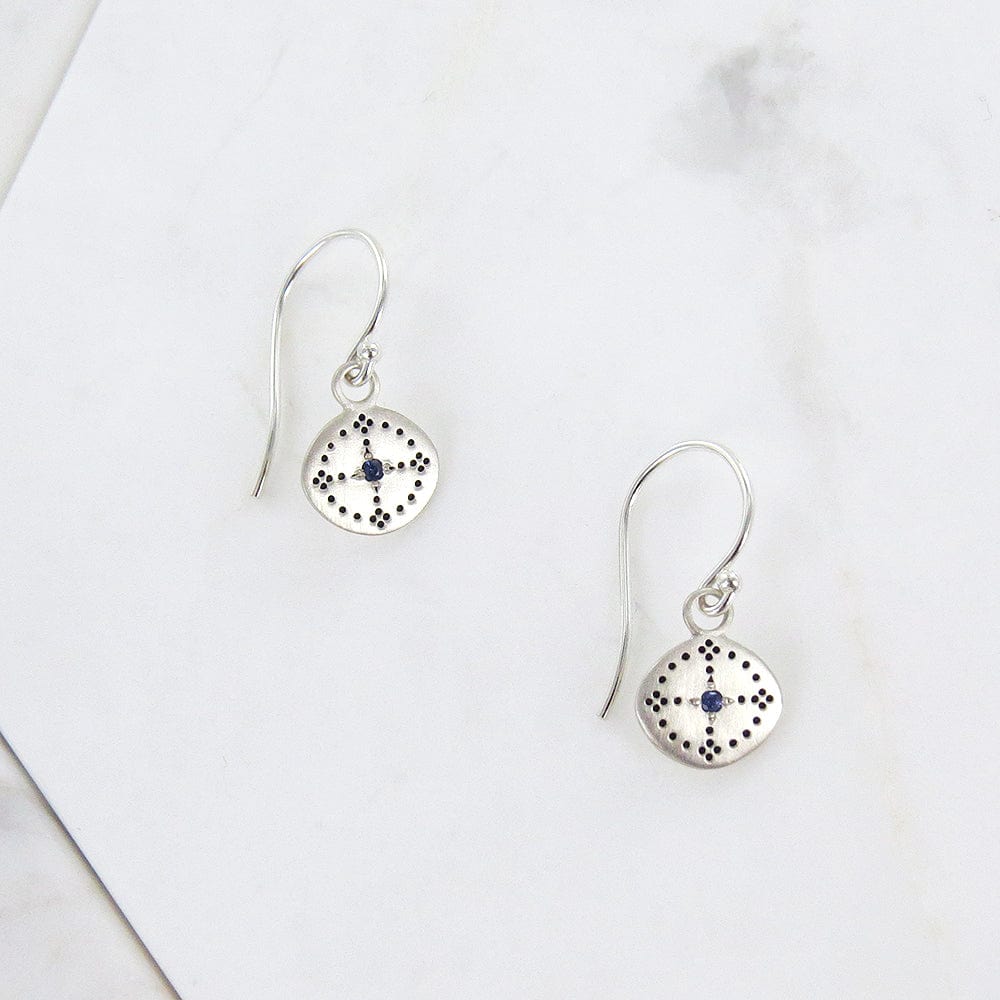 
                      
                        EAR Silver Sapphire Nostalgia Charm Earrings
                      
                    