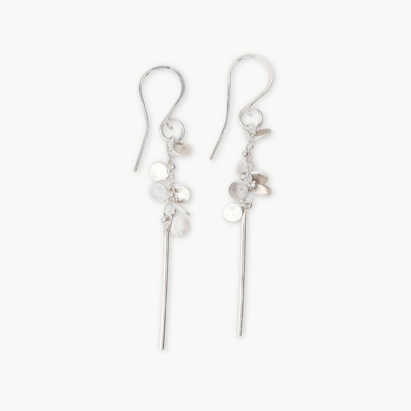 EAR Silver Small Confetti Stix Earrings