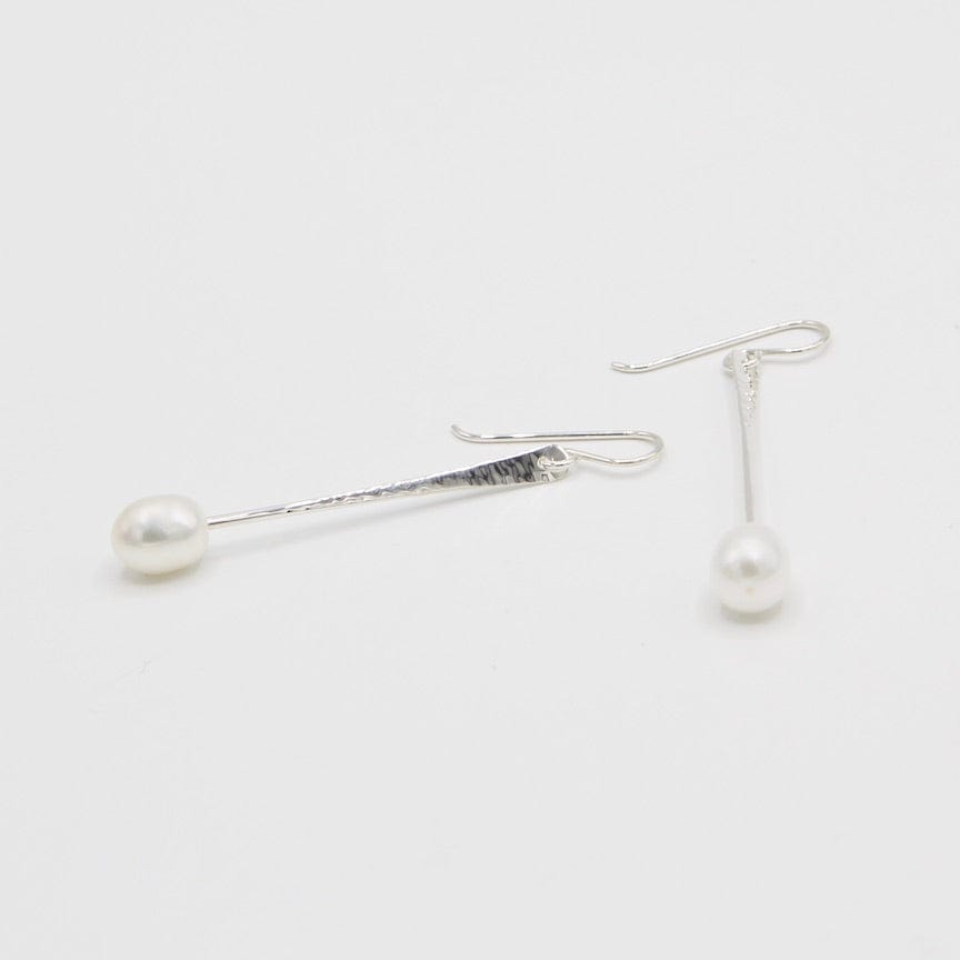 
                      
                        EAR Silver Stick with Pearl - Large
                      
                    