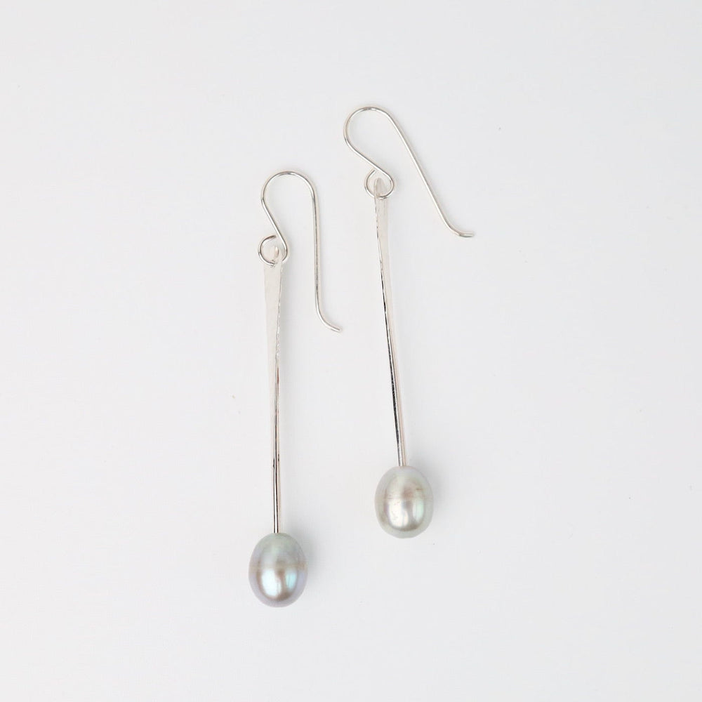 
                      
                        EAR Silver Stick with Pearl - Large
                      
                    