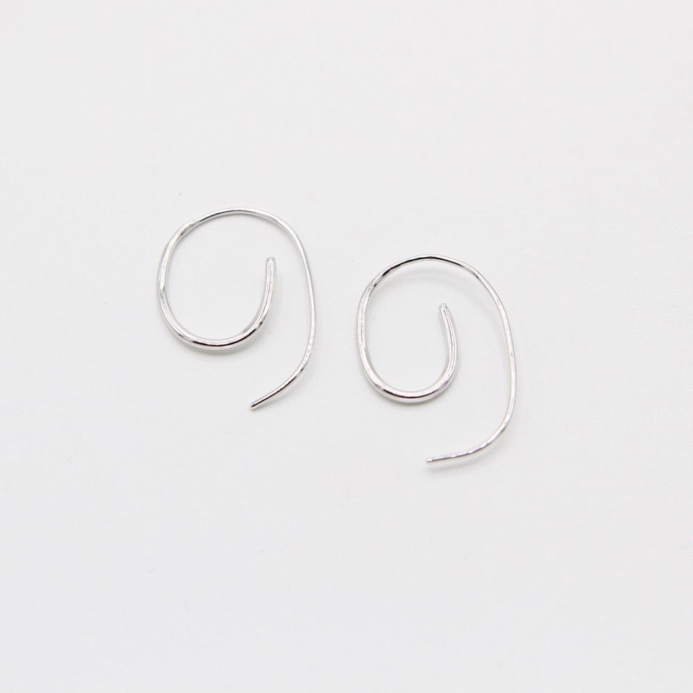 
                      
                        EAR Silver Twist Through Earrings
                      
                    