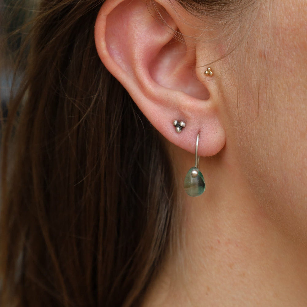 EAR Simple Apatite Tear Drop Dangle Earring