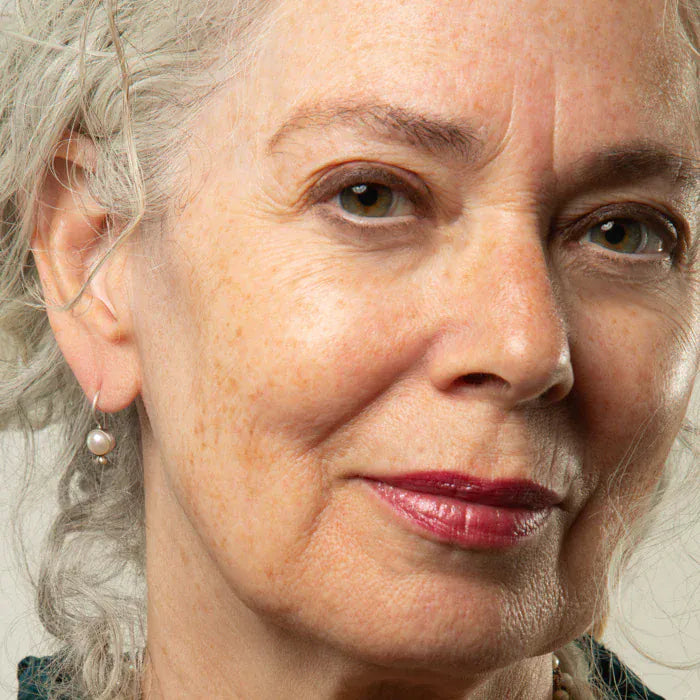 EAR Simple White Pearl Drop with Granulation Earrings