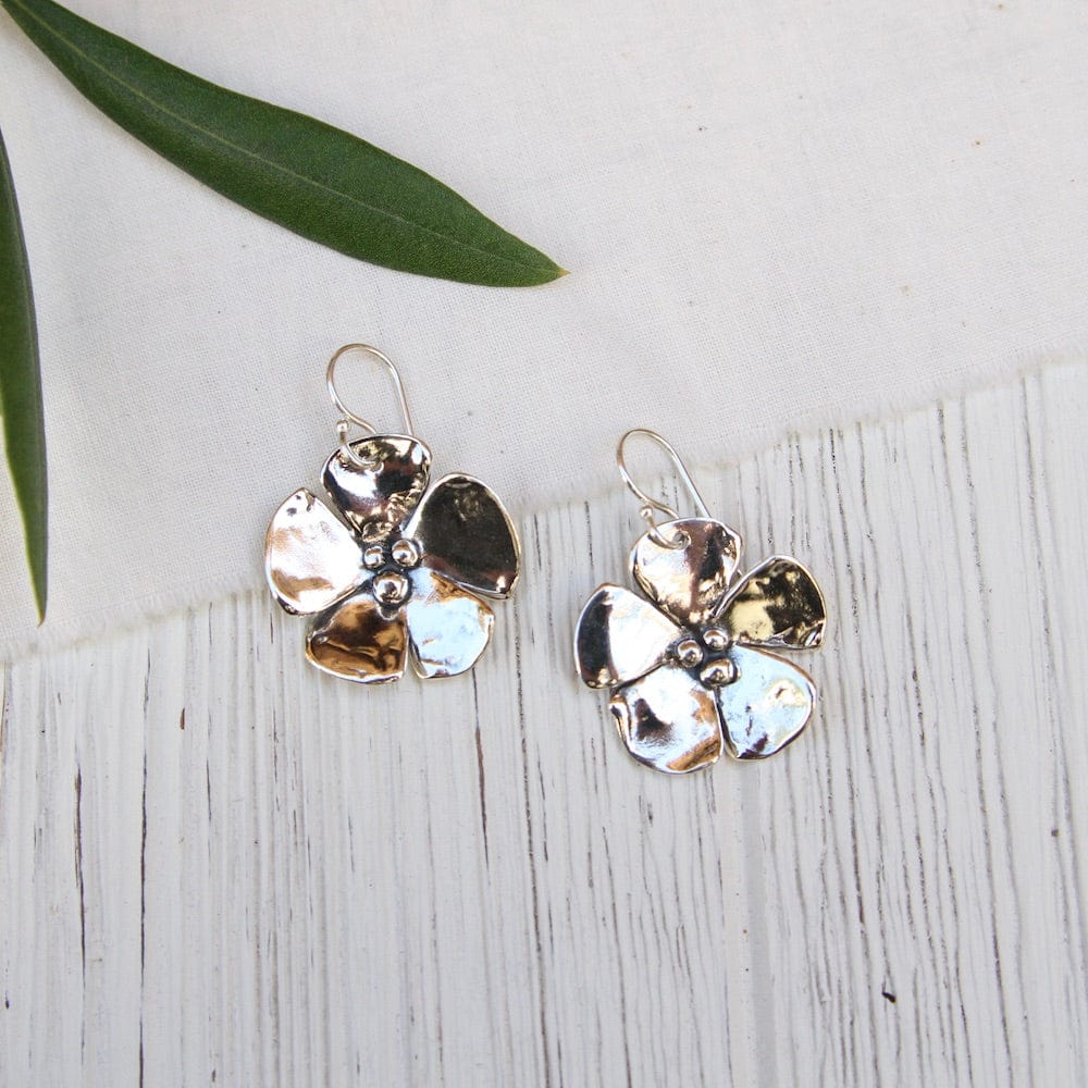 
                      
                        EAR Single Dogwood Flower Drop Earring
                      
                    