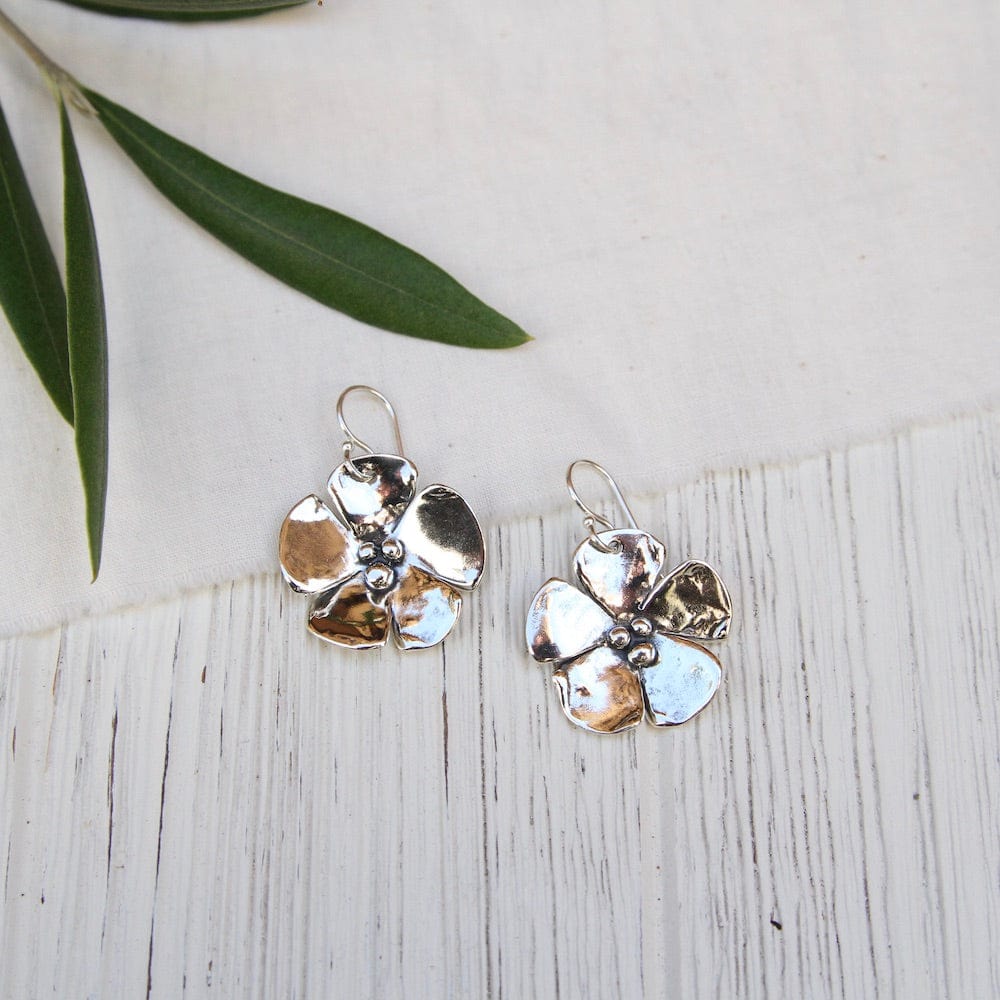 
                      
                        EAR Single Dogwood Flower Drop Earring
                      
                    