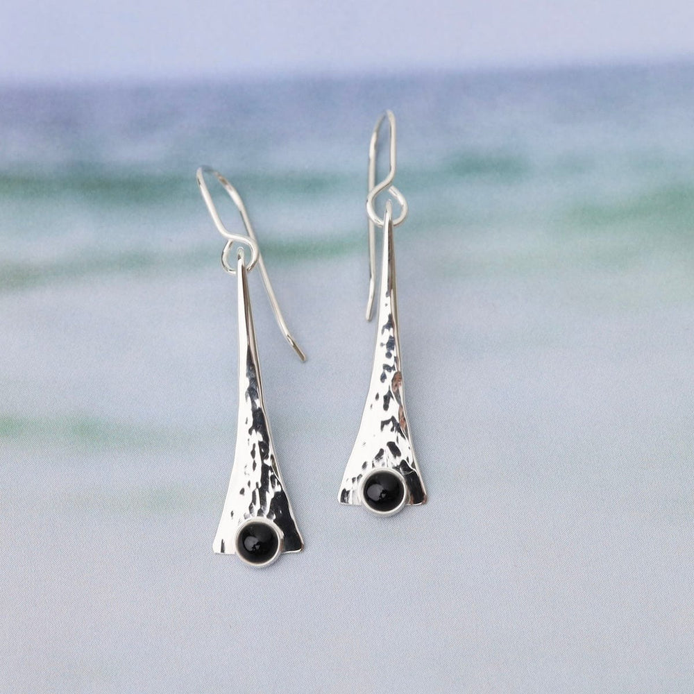 
                  
                    EAR Small Fan Earrings with Onyx
                  
                