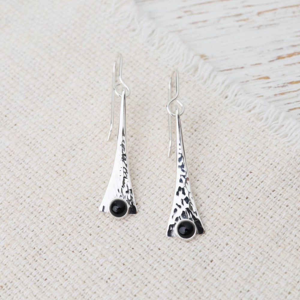 
                  
                    EAR Small Fan Earrings with Onyx
                  
                