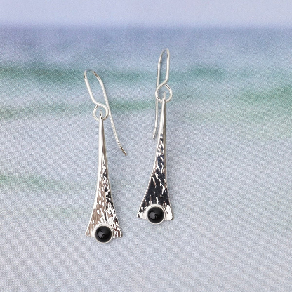 
                  
                    EAR Small Fan Earrings with Onyx
                  
                