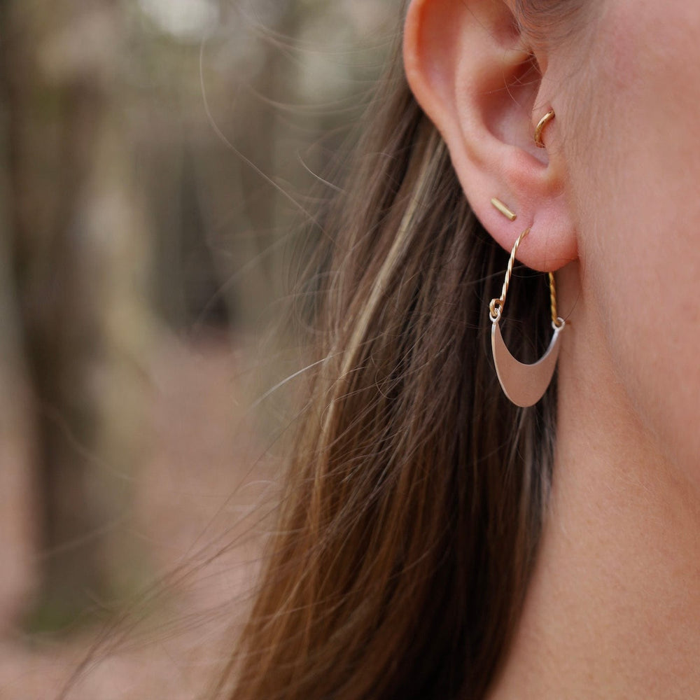 EAR Small Lyra Hoops Earrings