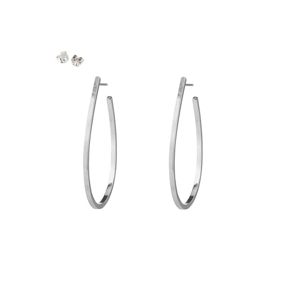 EAR Small Saturn Hoop Earrings