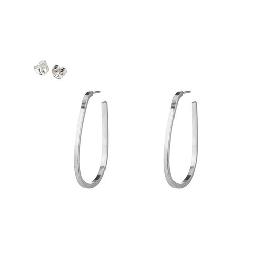 4 Pairs Stainless Steel Hoop Earrings Nose Lip Rings Small Cartilage Hoop  Earrings for Men and Women Accessory Favors, 8 mm, 10 mm, 12 mm, 14 mm  (Black) : Amazon.co.uk: Fashion