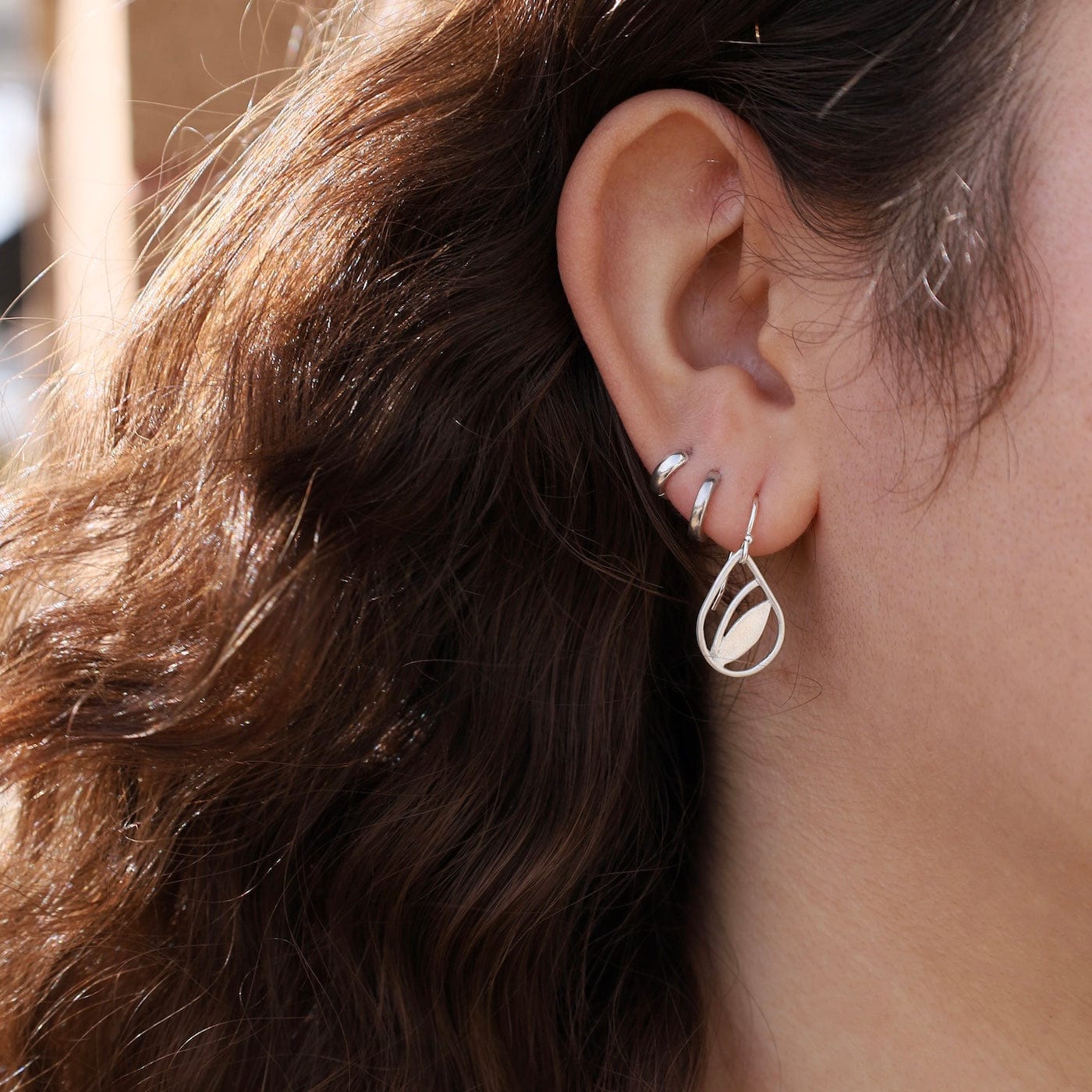 EAR Small Teardrop Earrings