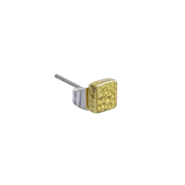 
                  
                    EAR Small Textured Square Stud Earring
                  
                