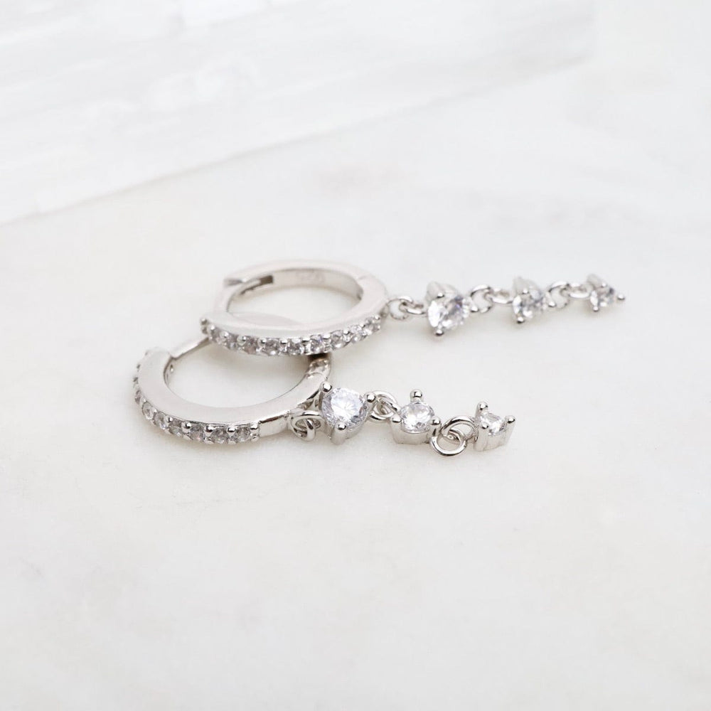 
                  
                    EAR Sophia Huggie Hoop in Silver
                  
                