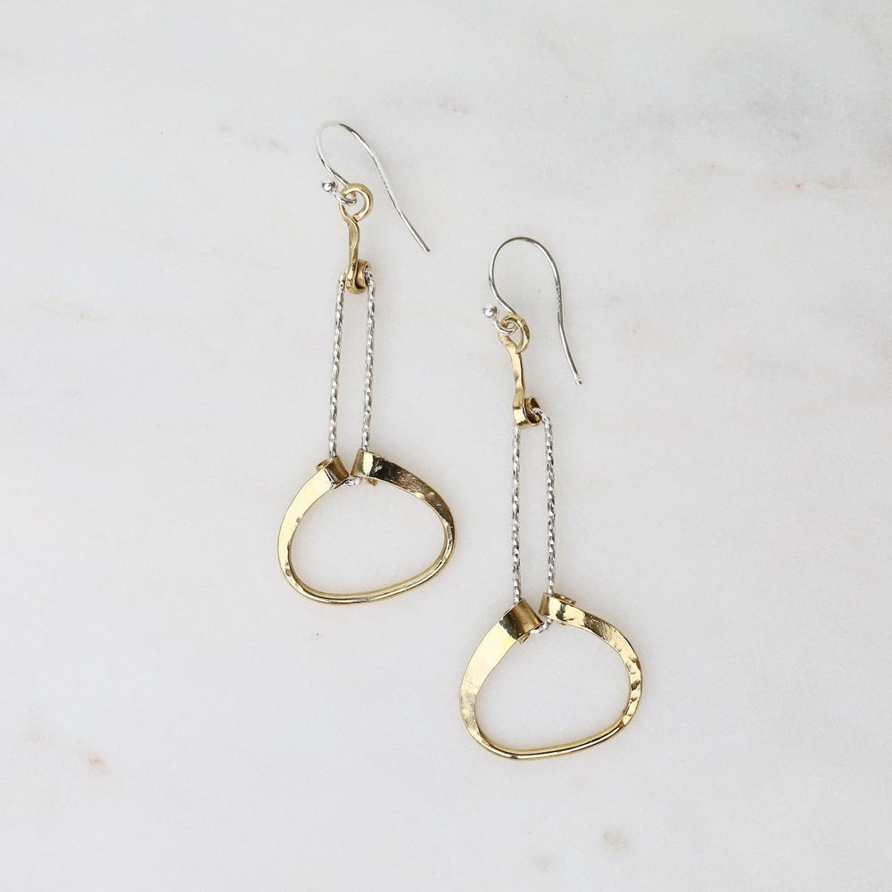 EAR Sparkle Oval Earrings