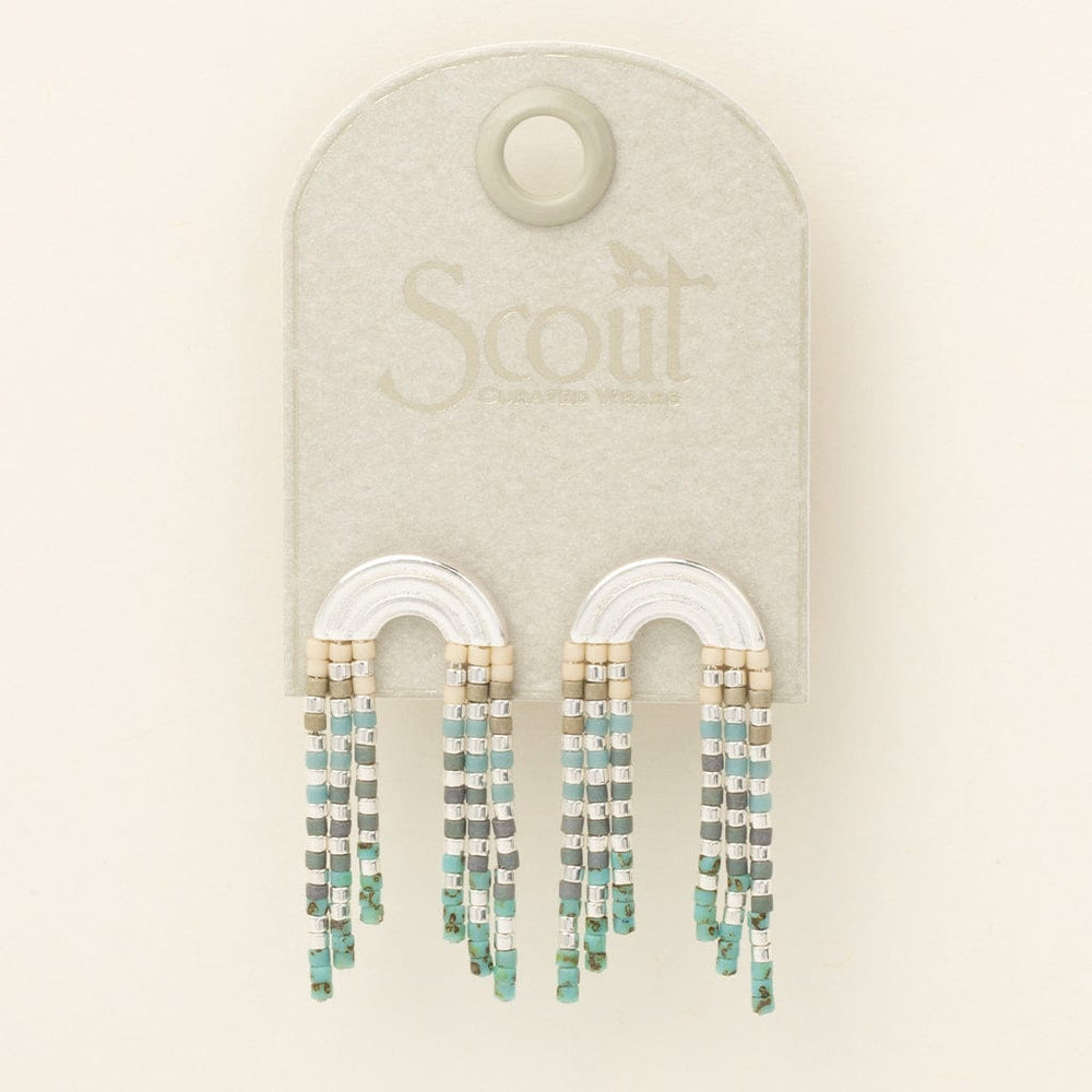
                  
                    EAR-SPL Chromacolor Miyuki Rainbow Fringe Earring - Turquo
                  
                
