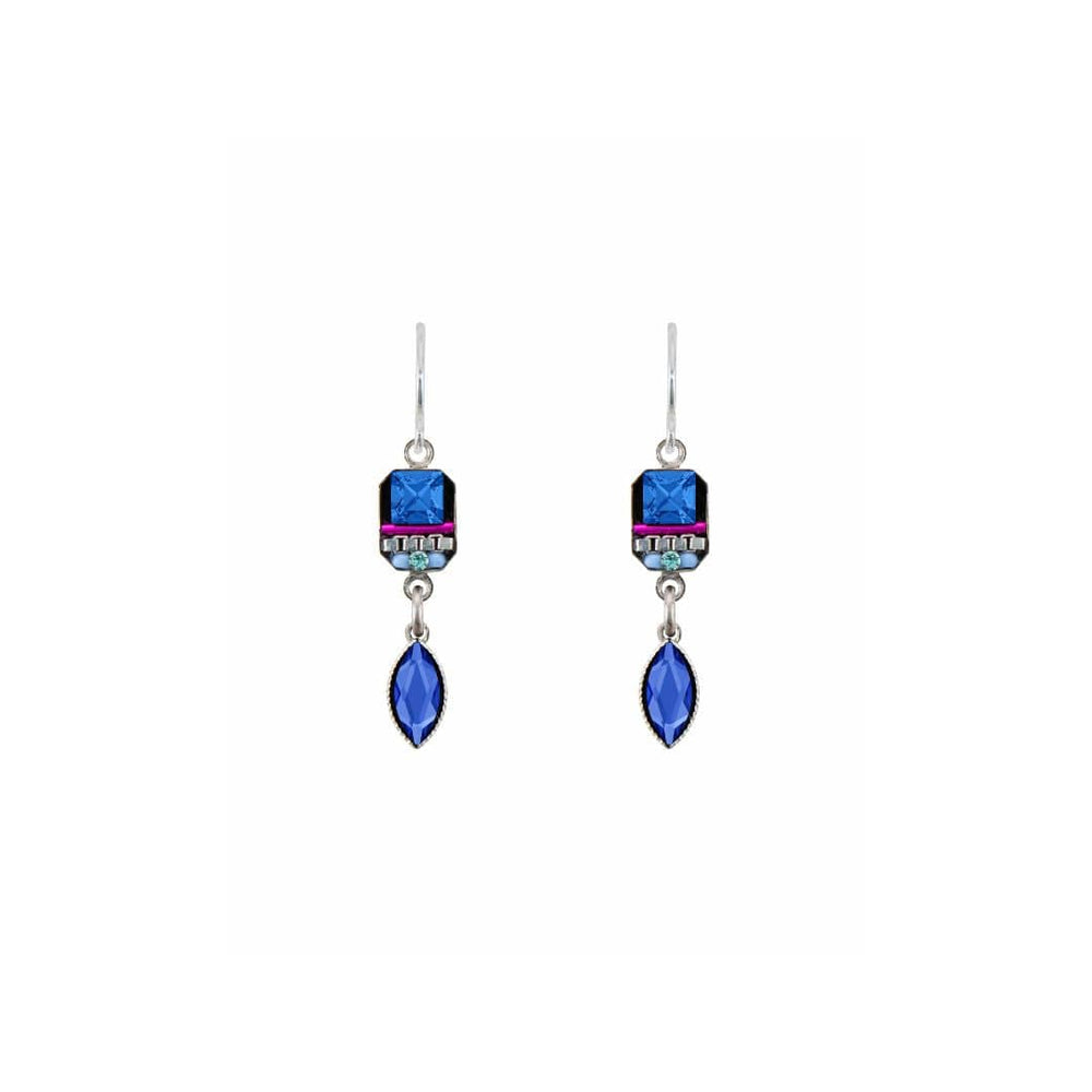 EAR-SPL Milano Two Tier Sapphire Earrings