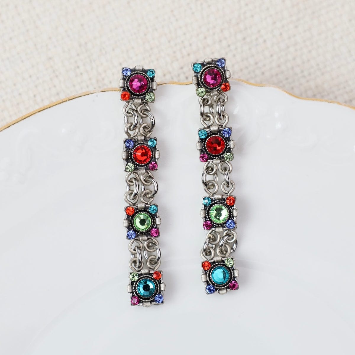EAR-SPL Multicolor Dulce Linear Post Earrings