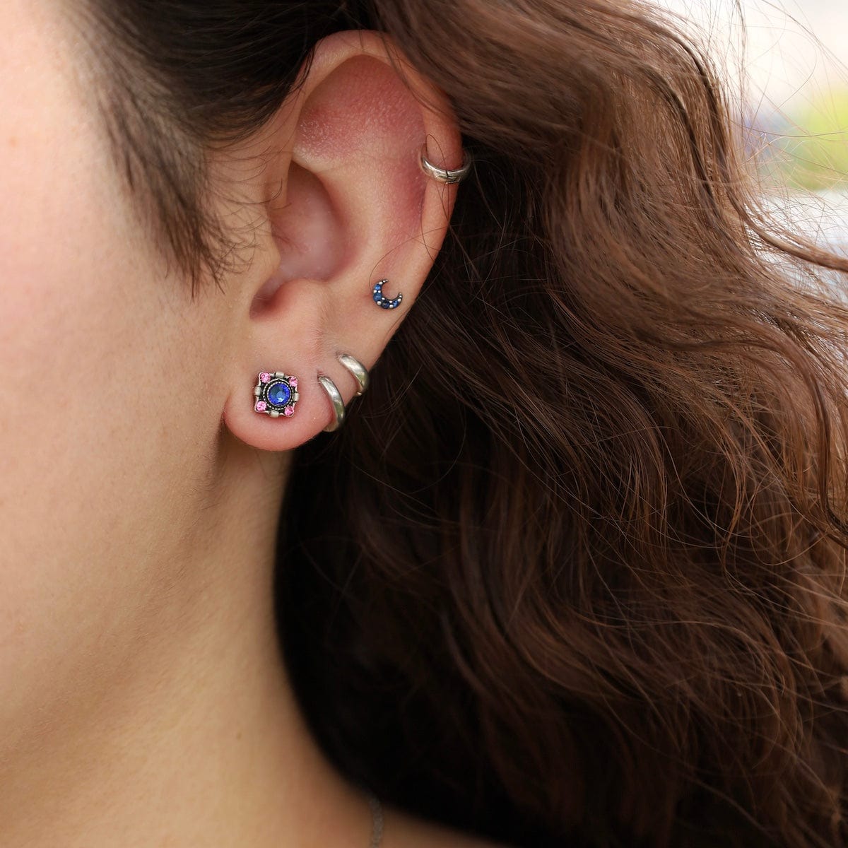 EAR-SPL Sapphire Dulce Petite Earrings