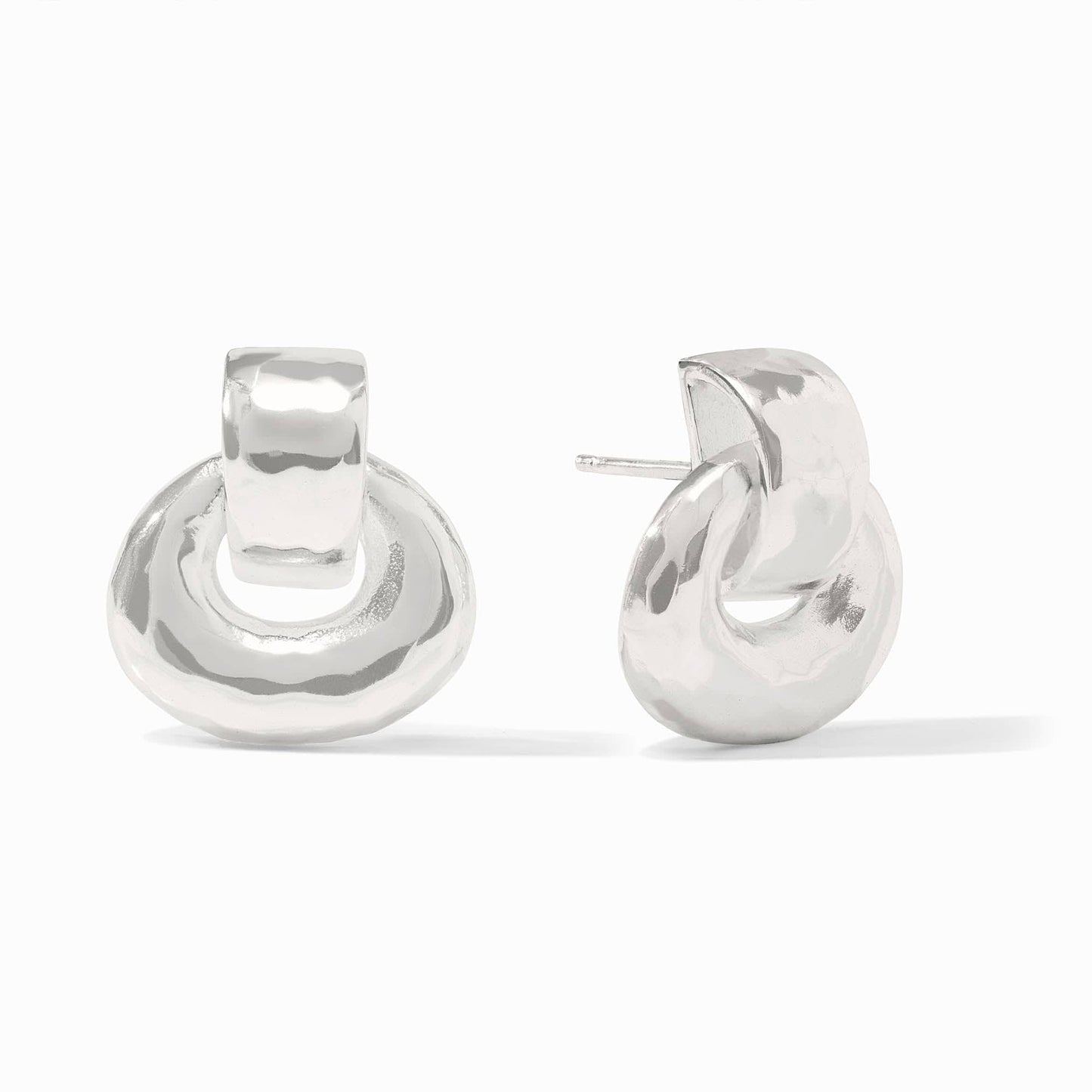 EAR-SPL Silver Avalon Demi Doorknocker Earrings