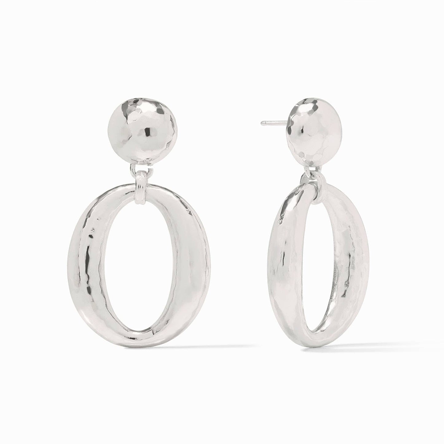 EAR-SPL Silver Solara Orbit Statement Earrings