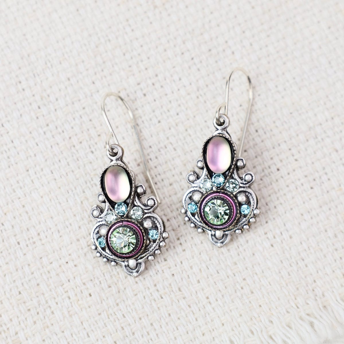 EAR-SPL Soft Moonlight Exclamation Point Fancy Earrings