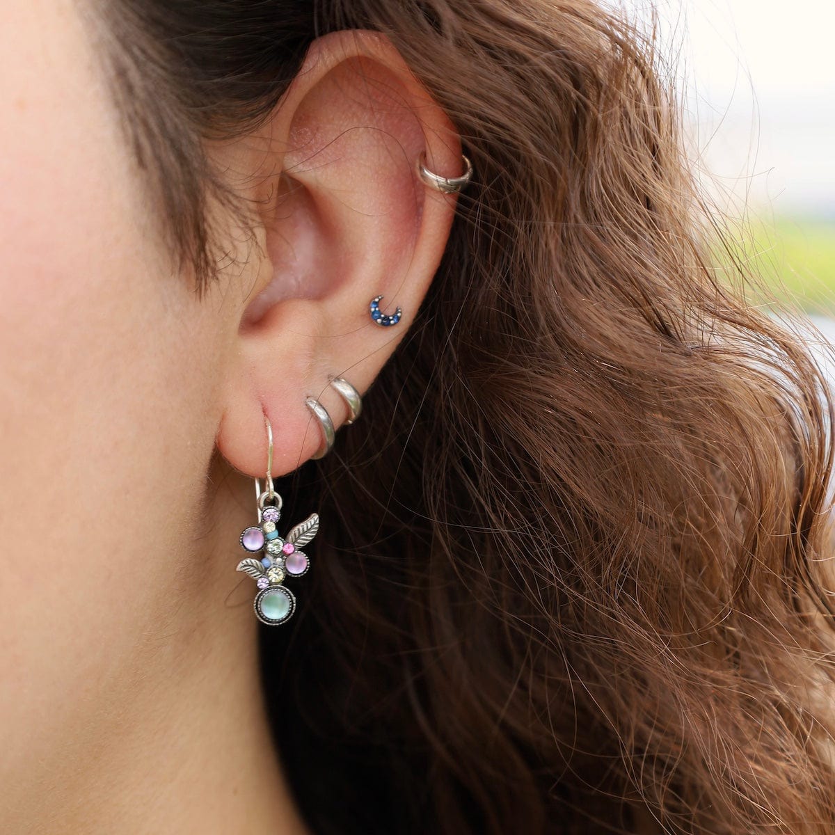 EAR-SPL Soft Moonlight Scallop Earrings