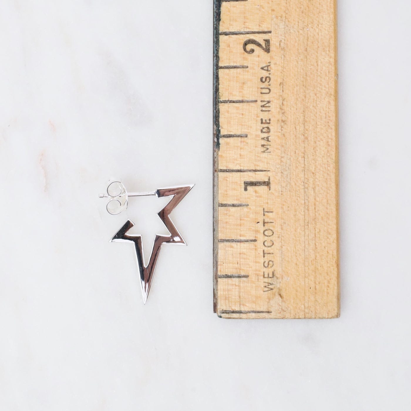 EAR Star Hoop Earrings