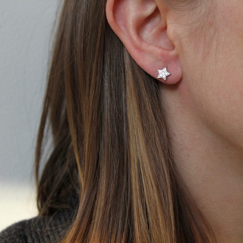 
                      
                        EAR Starry Eyed Studs in Sterling Silver
                      
                    