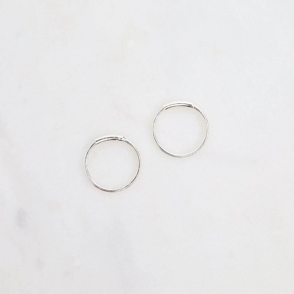 
                  
                    EAR Sterling Silver 10mm Sleeper Hoops
                  
                