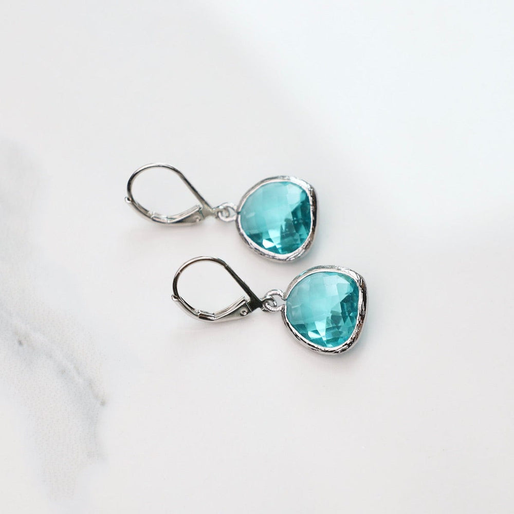 
                      
                        EAR Sterling Silver Blue Topaz Rock Crystal Lever Back Earrings
                      
                    