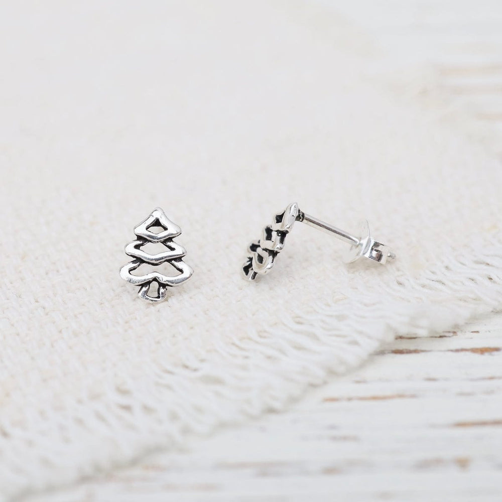 
                  
                    EAR Sterling Silver Christmas Tree Post Earrings
                  
                