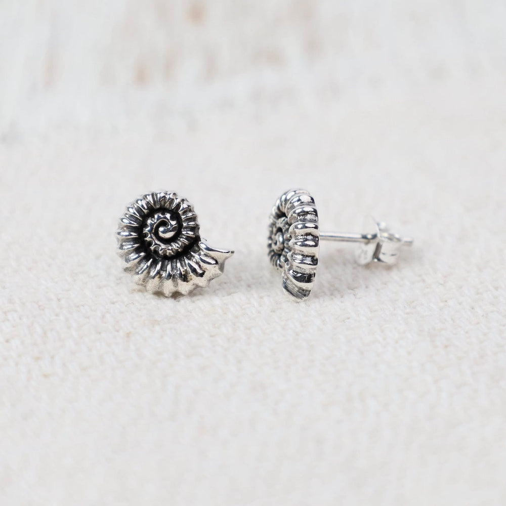 
                  
                    EAR Sterling Silver Coiled Shell Post Earrings
                  
                