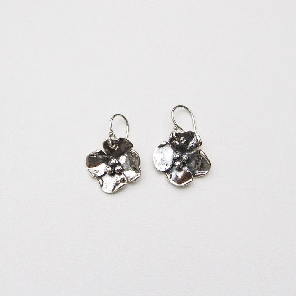 
                      
                        EAR Sterling Silver Dogwood Flower Earrings
                      
                    